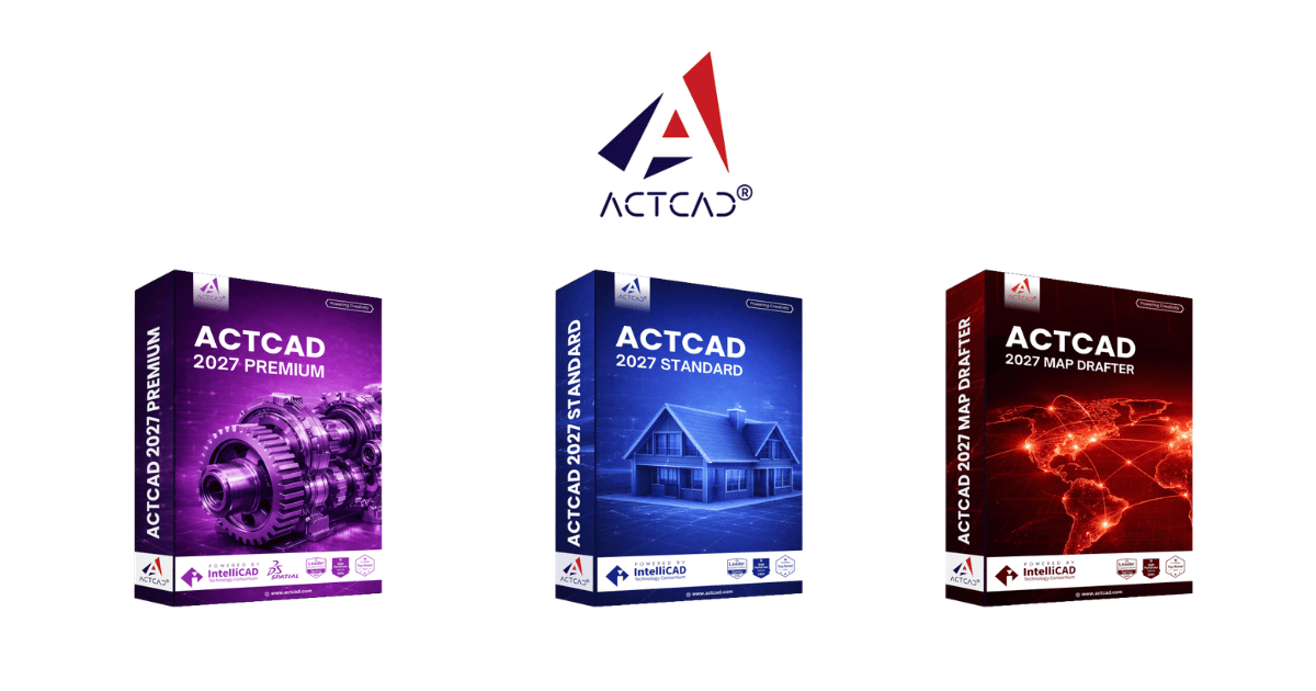 ActCAD 2027 Released — Built on IntelliCAD 14.1